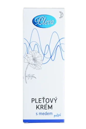 Night cream with honey - Weight: 50 g