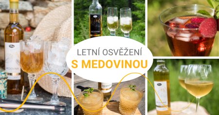 Osvěžte si letní dny medovinou!