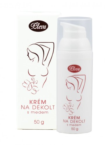 Krém na dekolt s medem