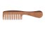 Wooden comb with handle, handmade