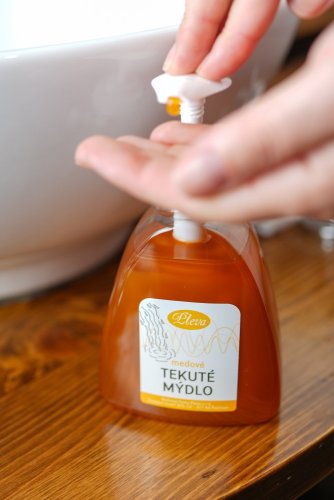 Flüssigseife mit Honig