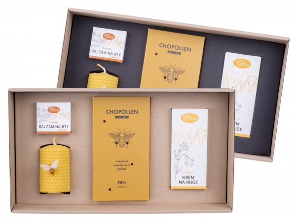 The magic of bee products - color of the inner insert: Brown