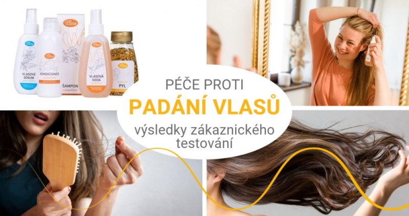 Testování vlasové kosmetiky se zaměřením na problémy s padáním vlasů
