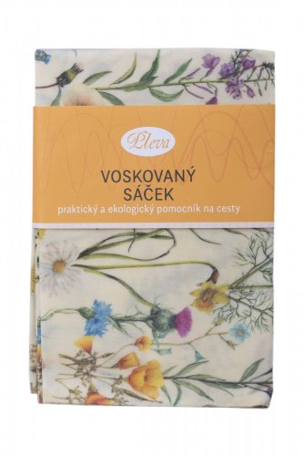 Beeswax-bag 35x38 cm - meadow