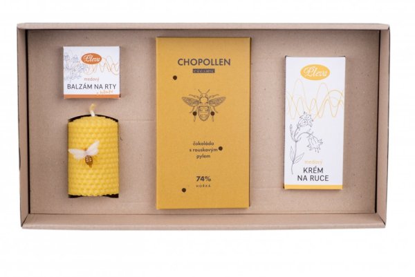The magic of bee products - color of the inner insert: Brown