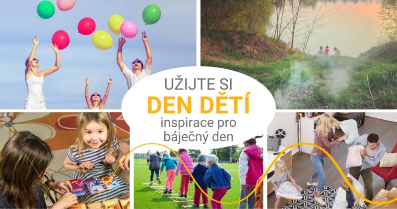 Oslavte den dětí velkolepě, bez velkých nervů a nákladů