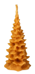 Bienenwachskerzen, gegossen - großes Baum