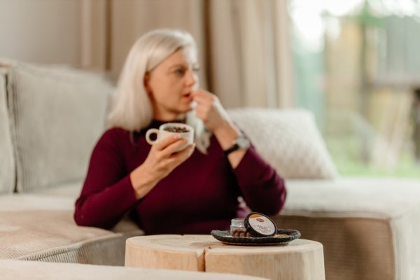 Bienenpollen Perga in 72% dunkler Schokolade