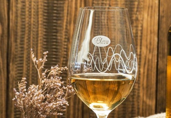 Mead glasses from Pleva - Honigweinglas: 1 pc with a castle