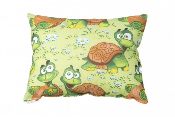 Children's herb pillow, large - Pattern: D55 Medvědi na modrém