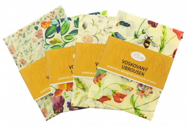 beeswax-wraps 30x30 - colour: herb meadow