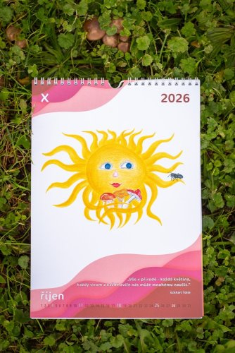 Sluníčkový kalendář 2026 - Hana Foff Plevová