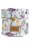 Fabric Cosmetic Organizer Bag, various patterns - Pattern: Meadow