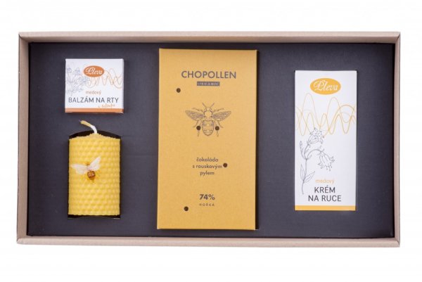 The magic of bee products - color of the inner insert: Brown