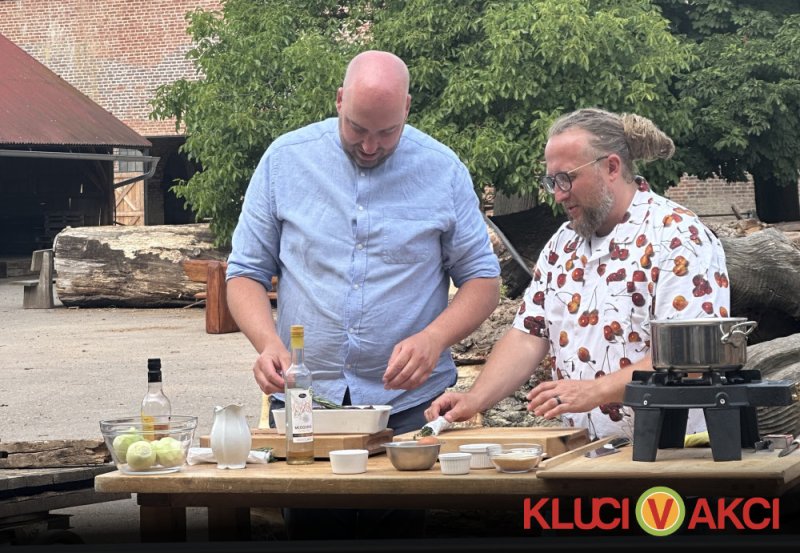 Naše lipová medovina jako host pořadu Kluci v akci