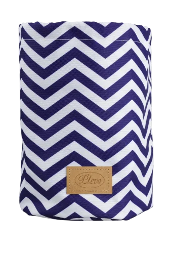 Fabric Cosmetic Organizer Bag, various patterns - Pattern: Dark bee design