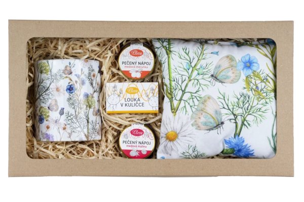 Wiesenträumerei - Kisschen- und Tassenmotiv: Bunte Wiese