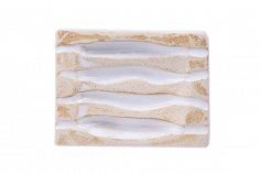 Ceramic soap dish rectangle