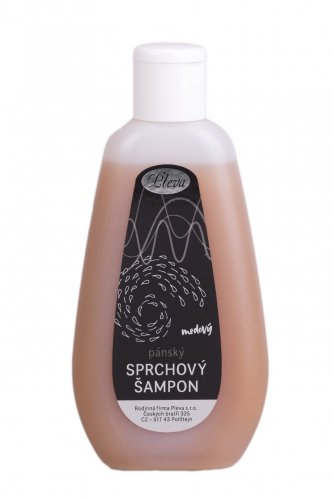 Shower shampoo with honey for men