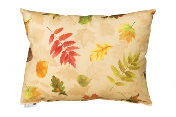 Premium Herb pillow for a good sleep, big - Luxury pillow pattern: L05 Duhová srdce