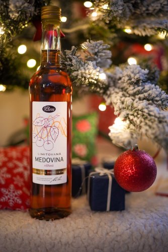 Honigwein mit Sauerkirschen 0,5l - limitierte Serie