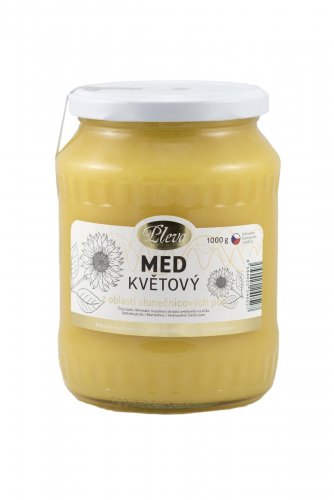 Med květový z oblasti slunečnicových polí 950g