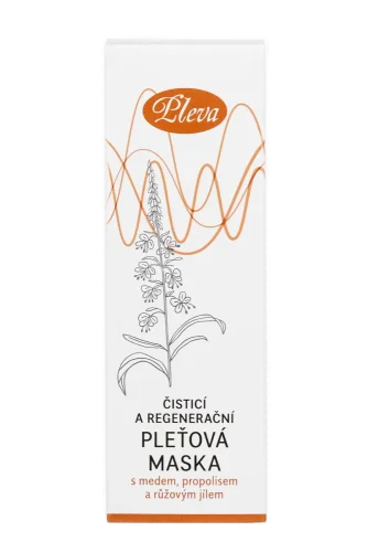 Cleansing and Regenerating Face Mask with Honey, Propolis, and Pink Clay