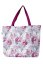 Washable bag made of durable material, various patterns - Pattern: Blue and white zigzag stripes