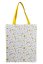 Cotton shopping bag, various patterns - Pattern: Bee design by Hana Foff Plevová