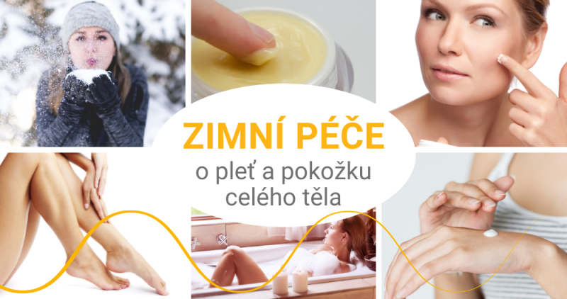 Jak pečovat o pleť a pokožku těla v zimě?