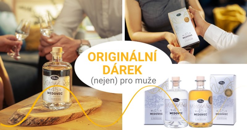 Originální dárek (nejen) pro muže – medová pálenka zrající ve včelím úlu