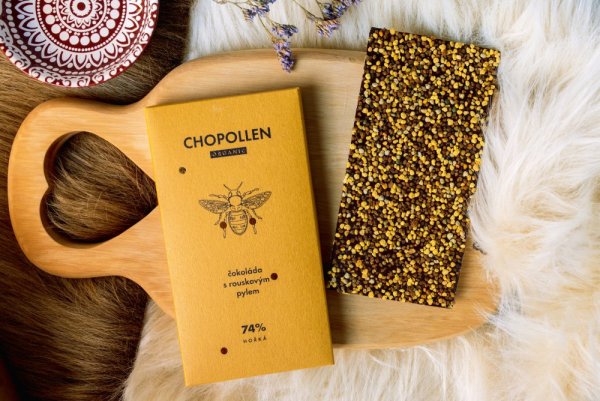 Chopollen - BIO Zartbitterschokolade mit Pollen