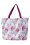 Washable bag made of durable material, various patterns - Pattern: Blue and white zigzag stripes