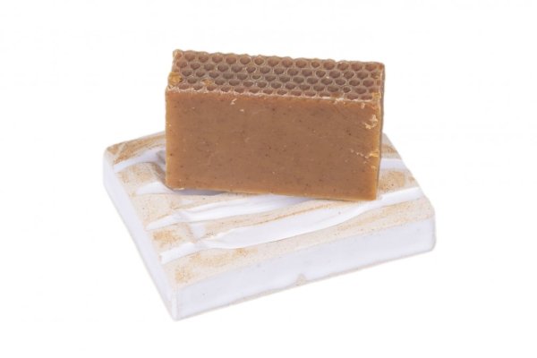 Keramická mýdlenka reliéfní obdélník