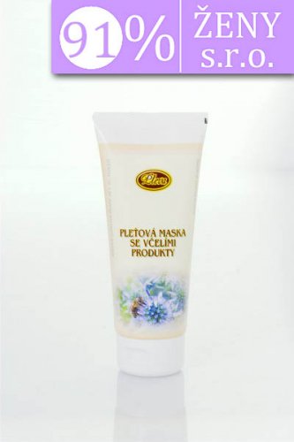 Face pack with bee products - Pleva