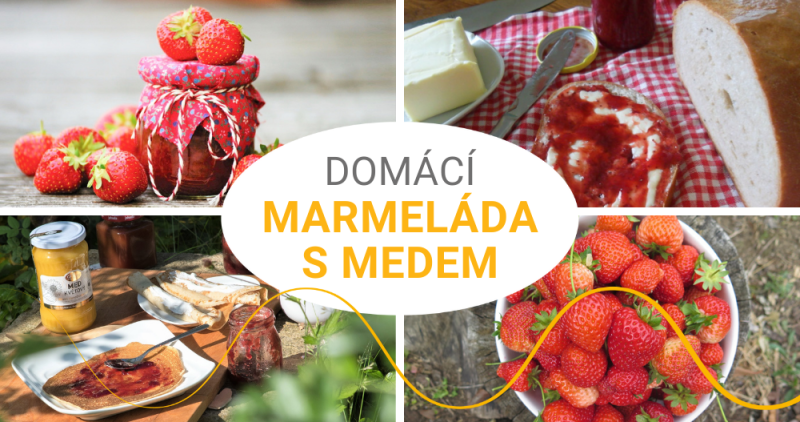 Lahodná domácí marmeláda s medem