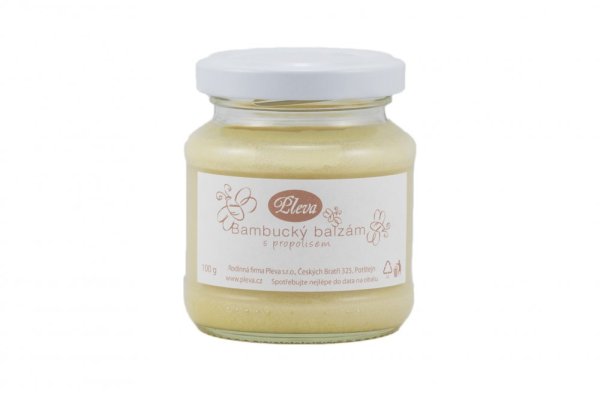 Shea Butter Balm With Propolis - Weight: 100 g glass bottle