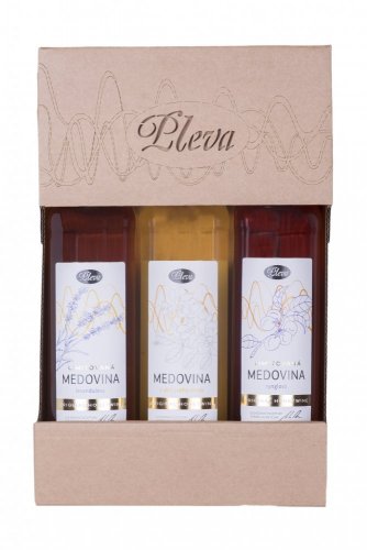 Gift Box for three Bottles of Mead
