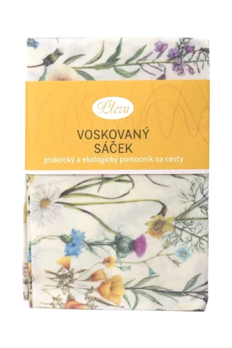 Voskovaný sáček 35x38 cm, různé vzory - Vzor sáčku: Včelí svět Hanky Plevové