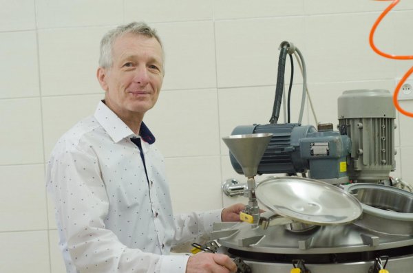 Milan Pleva at Potštejn facility