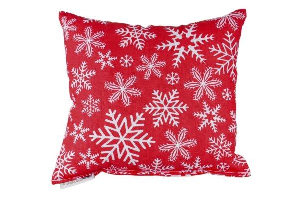 Winterliches Kräuterkissen - Größe: 17 x 17 cm