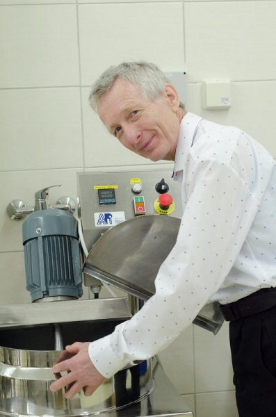 Milan Pleva at Potštejn facility