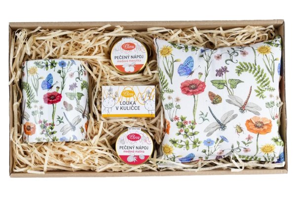 Wiesenträumerei - Kisschen- und Tassenmotiv: Bunte Wiese