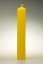 Candles from beeswax, width 30mm, height 167mm