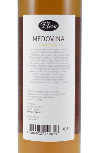 Forest Mead wine 0,5l  - Pleva