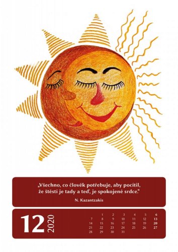 Sun Calendar 2020 - Hana Foff Plevová