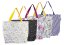 Washable bag made of durable material, various patterns - Pattern: Blue and white zigzag stripes