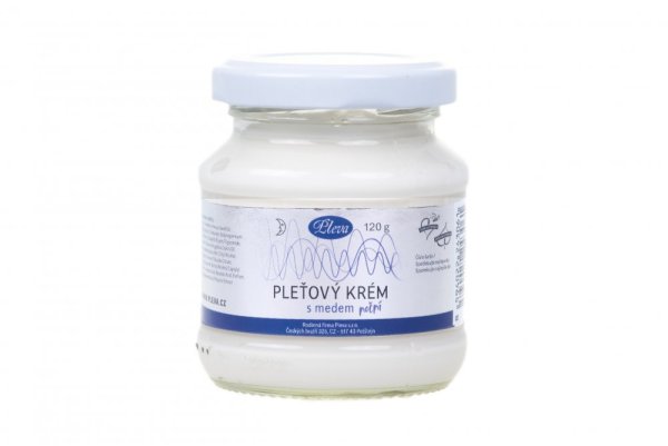Night cream with honey - Weight: 120 g in glass