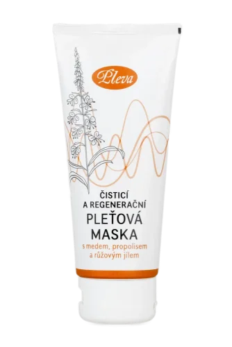 Cleansing and Regenerating Face Mask with Honey, Propolis, and Pink Clay