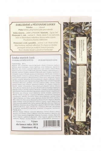 Saatgut - Wiese aus alten Zeiten - Gewicht: 10 g